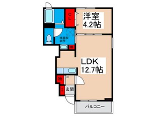 エミュール５の物件間取画像